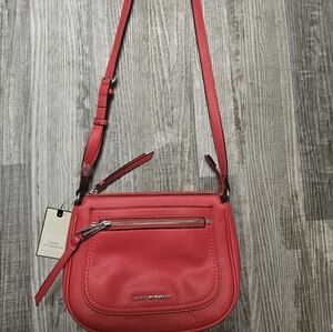 Dana Buchman Vibrant Red Crossbody Bag